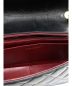 中古・古着 CHANEL (シャネル) マトラッセフラップチェーンショルダーバッグ ブラック×ゴールド マトラッセ 2399035：148000円
