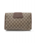 GUCCI (グッチ) GGプラスシェリーラインクラッチバッグ ベージュ 156.01.030：7800円