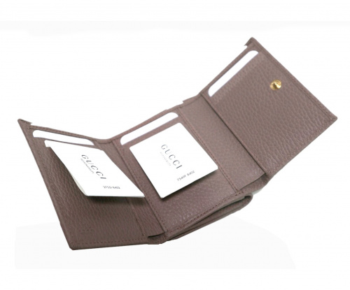 GUCCI（グッチ）GUCCI (グッチ) プチマーモント・3つ折りウォレット ピンク サイズ:-の古着・服飾アイテム