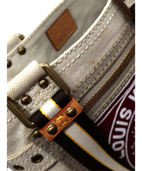 LOUIS VUITTON（ルイ ヴィトン）LOUIS VUITTON (ルイヴィトン) グローブショッパーPM カバトワル アイボリー クルーズラインの古着・服飾アイテム