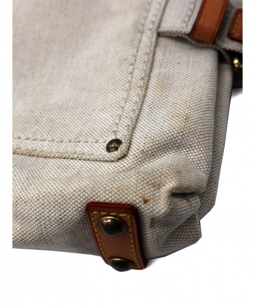 LOUIS VUITTON（ルイ ヴィトン）LOUIS VUITTON (ルイヴィトン) グローブショッパーPM カバトワル アイボリー クルーズラインの古着・服飾アイテム