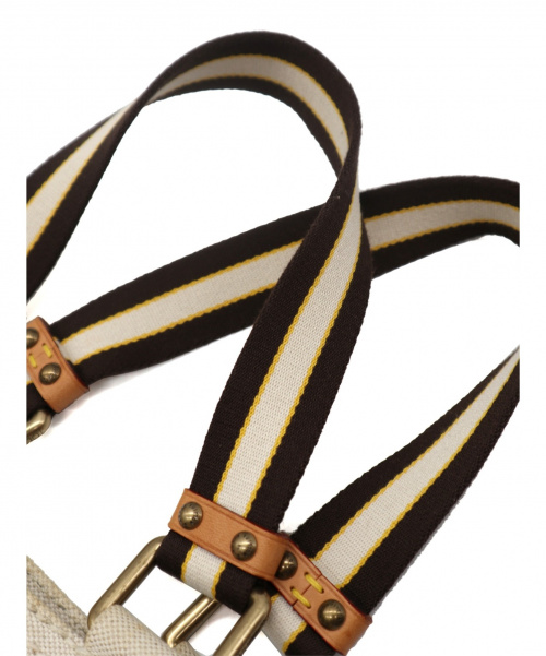 LOUIS VUITTON（ルイ ヴィトン）LOUIS VUITTON (ルイヴィトン) グローブショッパーPM カバトワル アイボリー クルーズラインの古着・服飾アイテム