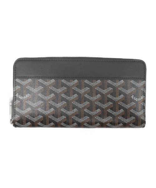 GOYARD（ゴヤール）GOYARD (ゴヤール) ジップGM/ラウンドジップウォレット ブラックの古着・服飾アイテム
