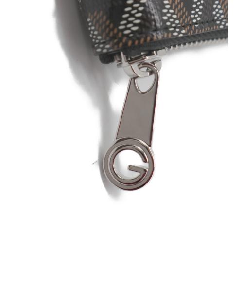 GOYARD（ゴヤール）GOYARD (ゴヤール) ジップGM/ラウンドジップウォレット ブラックの古着・服飾アイテム