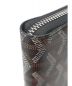 中古・古着 GOYARD (ゴヤール) ジップGM/ラウンドジップウォレット ブラック：118000円