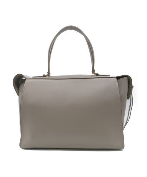 CELINE（セリーヌ）CELINE (セリーヌ) SMALL RINGハンドバッグ ベージュの古着・服飾アイテム