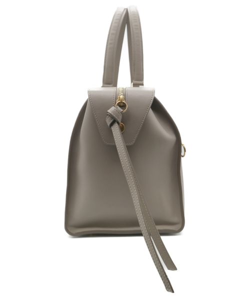 CELINE（セリーヌ）CELINE (セリーヌ) SMALL RINGハンドバッグ ベージュの古着・服飾アイテム
