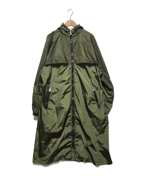 MONCLER（モンクレール）MONCLER (モンクレール) ミリタリーロングコート ミリタリーグリーン サイズ:0（下記参照）の古着・服飾アイテム