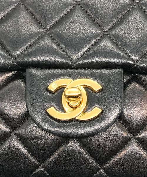 CHANEL（シャネル）CHANEL (シャネル) マトラッセチェーンリュックサック ブラックの古着・服飾アイテム