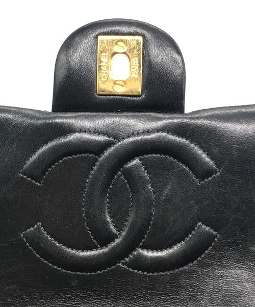 CHANEL（シャネル）CHANEL (シャネル) マトラッセチェーンリュックサック ブラックの古着・服飾アイテム