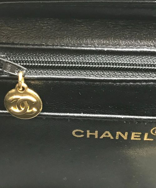 CHANEL（シャネル）CHANEL (シャネル) マトラッセチェーンリュックサック ブラックの古着・服飾アイテム