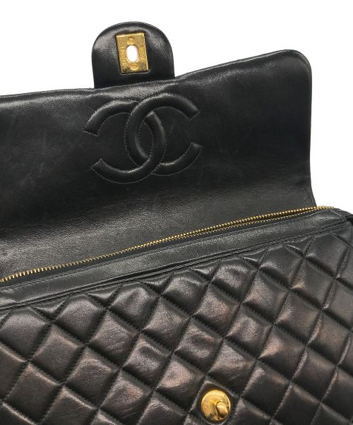 CHANEL（シャネル）CHANEL (シャネル) マトラッセチェーンリュックサック ブラックの古着・服飾アイテム