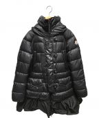 MONCLERモンクレール）の古着「フレアダウンコート」｜ブラック