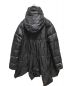 MONCLER (モンクレール) フレアダウンコート ブラック サイズ:SIZE 0 下記参照：49800円