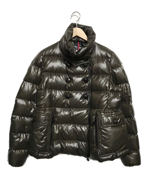 MONCLER（モンクレール）MONCLER (モンクレール) ダウンジャケット カーキ サイズ:SIZE 4 下記参照の古着・服飾アイテム