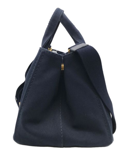 PRADA（プラダ）PRADA (プラダ) カナパ トート ネイビー サイズ:下記参照の古着・服飾アイテム