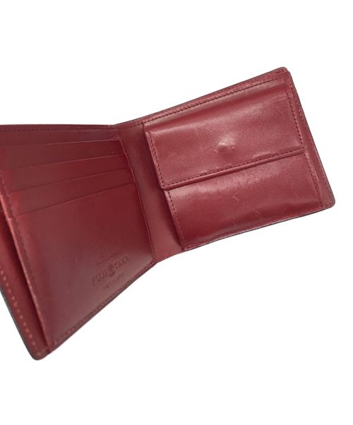 FUJI TAKA（フジ タカ）FUJI TAKA (フジ タカ) 2つ折り財布 ネイビーの古着・服飾アイテム