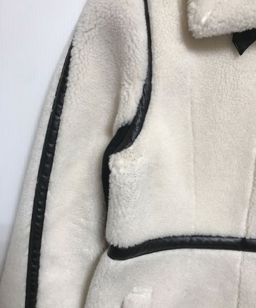 LOVELESS（ラブレス）LOVELESS (ラブレス) エコムートンコート アイボリー サイズ:38の古着・服飾アイテム