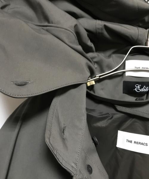THE RERACS（ザ リラクス）THE RERACS (ザ リラクス) LIGHT SMOOTH BONDING THE MODS COAT オリーブ サイズ:48の古着・服飾アイテム