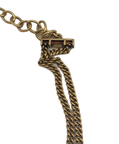 Dior（ディオール）Dior (ディオール) JA DIORチョーカー ゴールドの古着・服飾アイテム