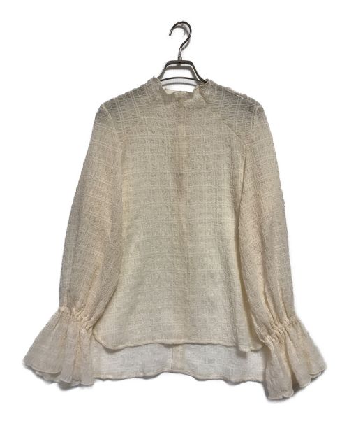foufou（フーフー ザドレス）foufou (フーフー) seersucker mellow blouse アイボリー サイズ:なし(下記参照)の古着・服飾アイテム