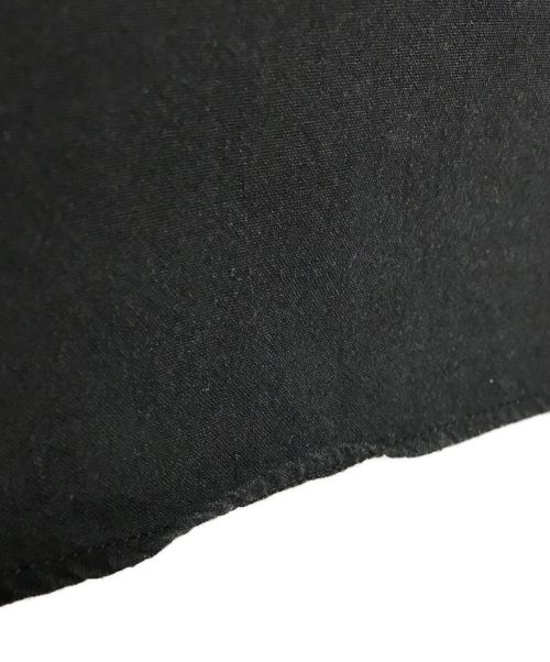 ARTS&SCIENCE（アーツアンドサイエンス）ARTS&SCIENCE (アーツアンドサイエンス) ハイカウントリネンシルク バルキーシャツ ブラック サイズ:1の古着・服飾アイテム