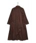 MARGARET HOWELL (マーガレットハウエル) FINE COTTON DRILL長袖ワンピース ブラウン サイズ:SIZE1：8000円