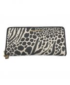 MICHAEL KORSマイケル・コース）の古着「アニマル柄ロングウォレット」｜ホワイト