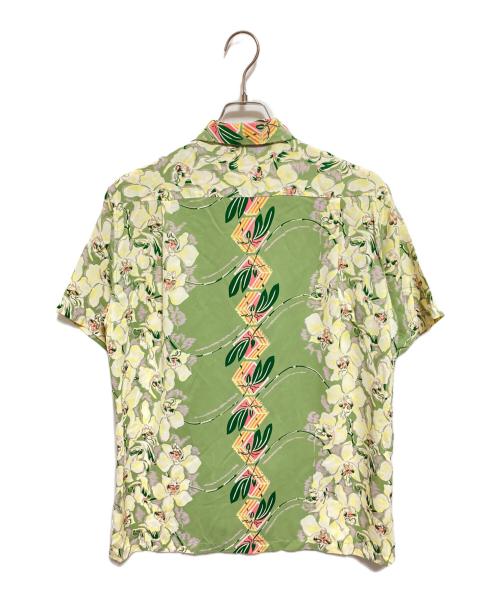 Sun Surf（サンサーフ）SUN SURF (サンサーフ) アロハシャツ グリーン サイズ:Mの古着・服飾アイテム