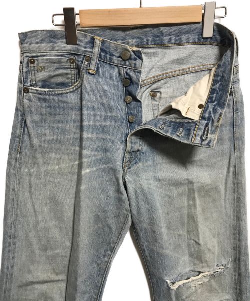 RRL（ダブルアールエル）RRL (ダブルアールエル) SAND STORMデニムパンツ インディゴ サイズ:76cm (W30)の古着・服飾アイテム