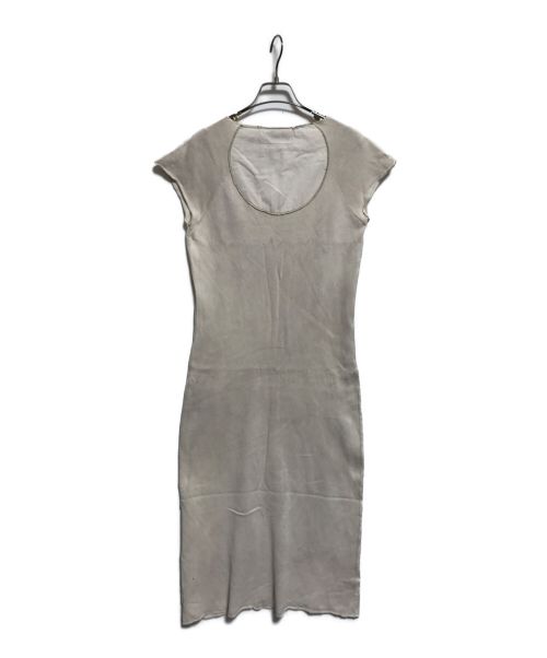 MARTIN MARGIELA（マルタン・マルジェラ）MARTIN MARGIELA (マルタン・マルジェラ) フレンチスリーブワンピース ベージュ サイズ:Mの古着・服飾アイテム