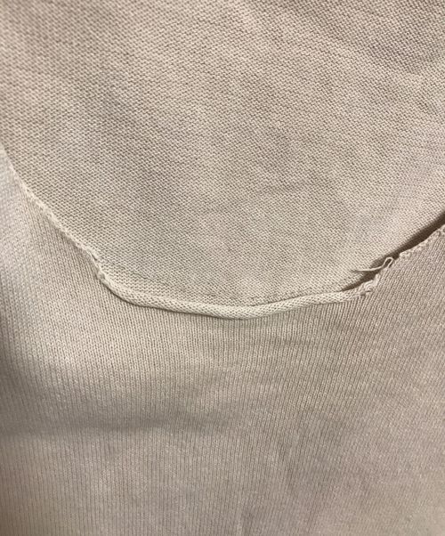 MARTIN MARGIELA（マルタン・マルジェラ）MARTIN MARGIELA (マルタン・マルジェラ) フレンチスリーブワンピース ベージュ サイズ:Mの古着・服飾アイテム