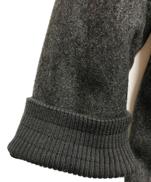 stussy（ステューシー）stussy (ステューシー) ウールフーデッドコート グレー サイズ:Lの古着・服飾アイテム