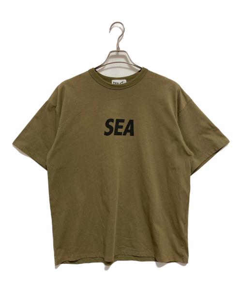 EVERLAST（エバーラスト）EVERLAST (エバーラスト) WIND AND SEA (ウィンダンシー) プリントTシャツ グリーン サイズ:Mの古着・服飾アイテム