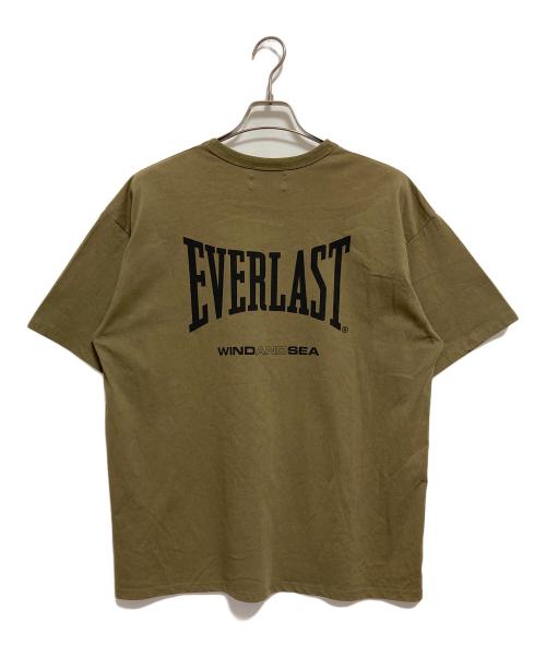 EVERLAST（エバーラスト）EVERLAST (エバーラスト) WIND AND SEA (ウィンダンシー) プリントTシャツ グリーン サイズ:Mの古着・服飾アイテム