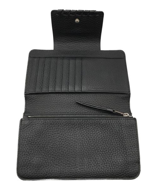 ALL SAINTS（オールセインツ）ALL SAINTS (オールセインツ) kita japanese wallet ブラックの古着・服飾アイテム