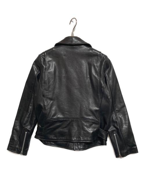 beautiful people（ビューティフルピープル）beautiful people (ビューティフルピープル) UNITED ARROWS (ユナイテッドアローズ) シープレザーライダースジャケット ブラック サイズ:150の古着・服飾アイテム