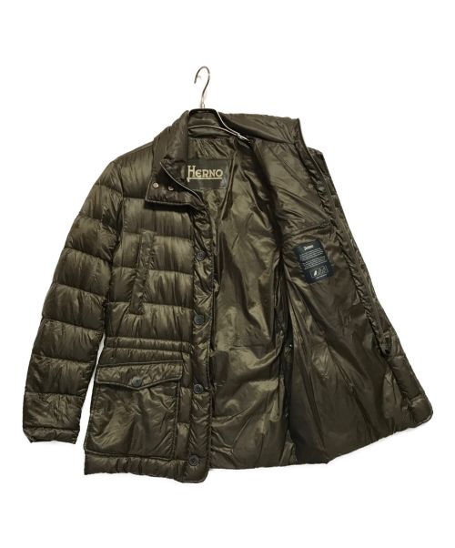 HERNO（ヘルノ）HERNO (ヘルノ) ダウンジャケット グリーン サイズ:SIZE 44(下記参照)の古着・服飾アイテム