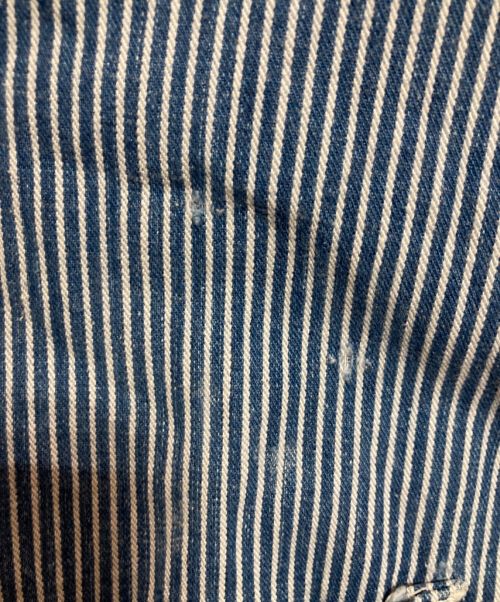 LEE（リー）LEE (リー) 80’Sヒッコリーデニムオーバーオール インディゴ サイズ:下記参照の古着・服飾アイテム