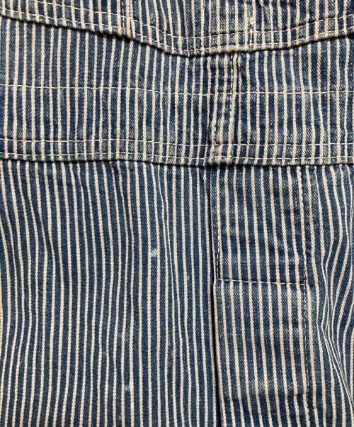 LEE（リー）LEE (リー) 80’Sヒッコリーデニムオーバーオール インディゴ サイズ:下記参照の古着・服飾アイテム