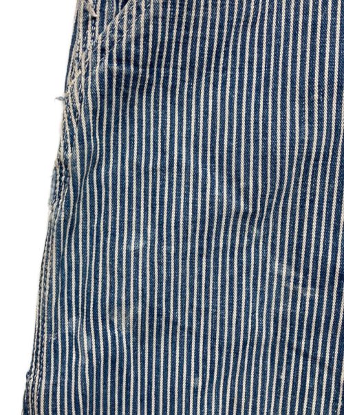 LEE（リー）LEE (リー) 80’Sヒッコリーデニムオーバーオール インディゴ サイズ:下記参照の古着・服飾アイテム