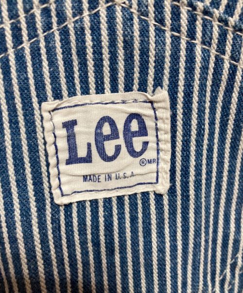 LEE（リー）LEE (リー) 80’Sヒッコリーデニムオーバーオール インディゴ サイズ:下記参照の古着・服飾アイテム