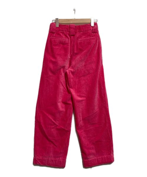 GANNI（ガニー）GANNI (ガニー) コーデュロイパンツ ピンク サイズ:34の古着・服飾アイテム