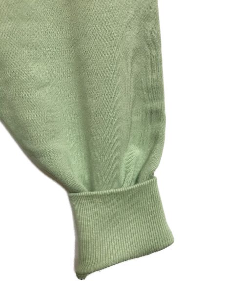 maison kitsune（メゾンキツネ）maison kitsune (メゾンキツネ) and wander (アンドワンダー) DRY COTTON SWEATHOODIE グリーン サイズ:3の古着・服飾アイテム