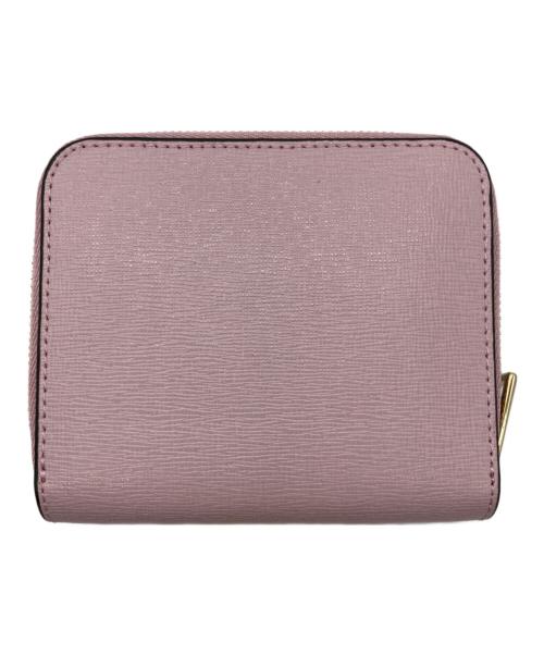FURLA（フルラ）FURLA (フルラ) ラウンドジップウォレット ピンクの古着・服飾アイテム