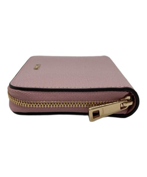 FURLA（フルラ）FURLA (フルラ) ラウンドジップウォレット ピンクの古着・服飾アイテム
