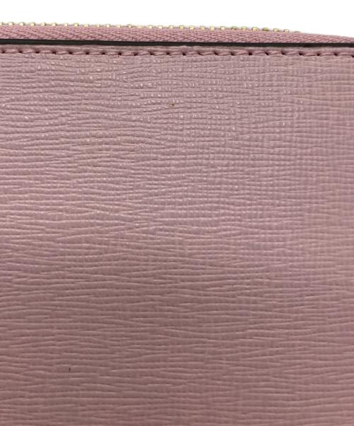 FURLA（フルラ）FURLA (フルラ) ラウンドジップウォレット ピンクの古着・服飾アイテム