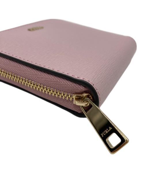FURLA（フルラ）FURLA (フルラ) ラウンドジップウォレット ピンクの古着・服飾アイテム