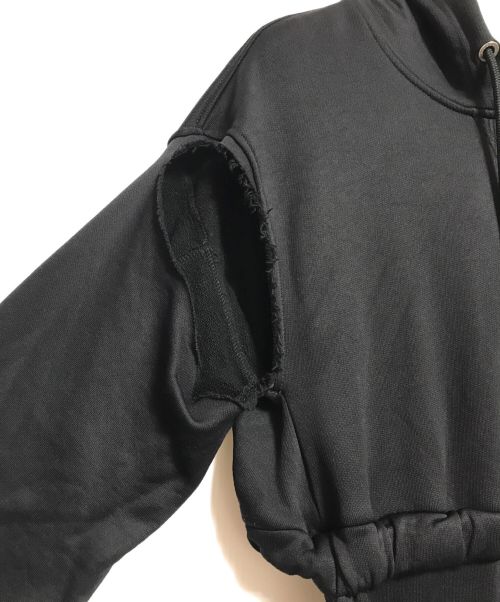 DIESEL（ディーゼル）DIESEL (ディーゼル) スウェットデザインワンピース ブラック サイズ:XSの古着・服飾アイテム