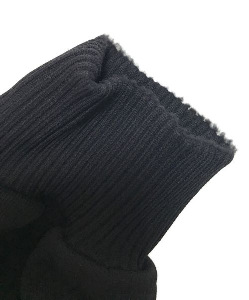 DIESEL（ディーゼル）DIESEL (ディーゼル) スウェットデザインワンピース ブラック サイズ:XSの古着・服飾アイテム